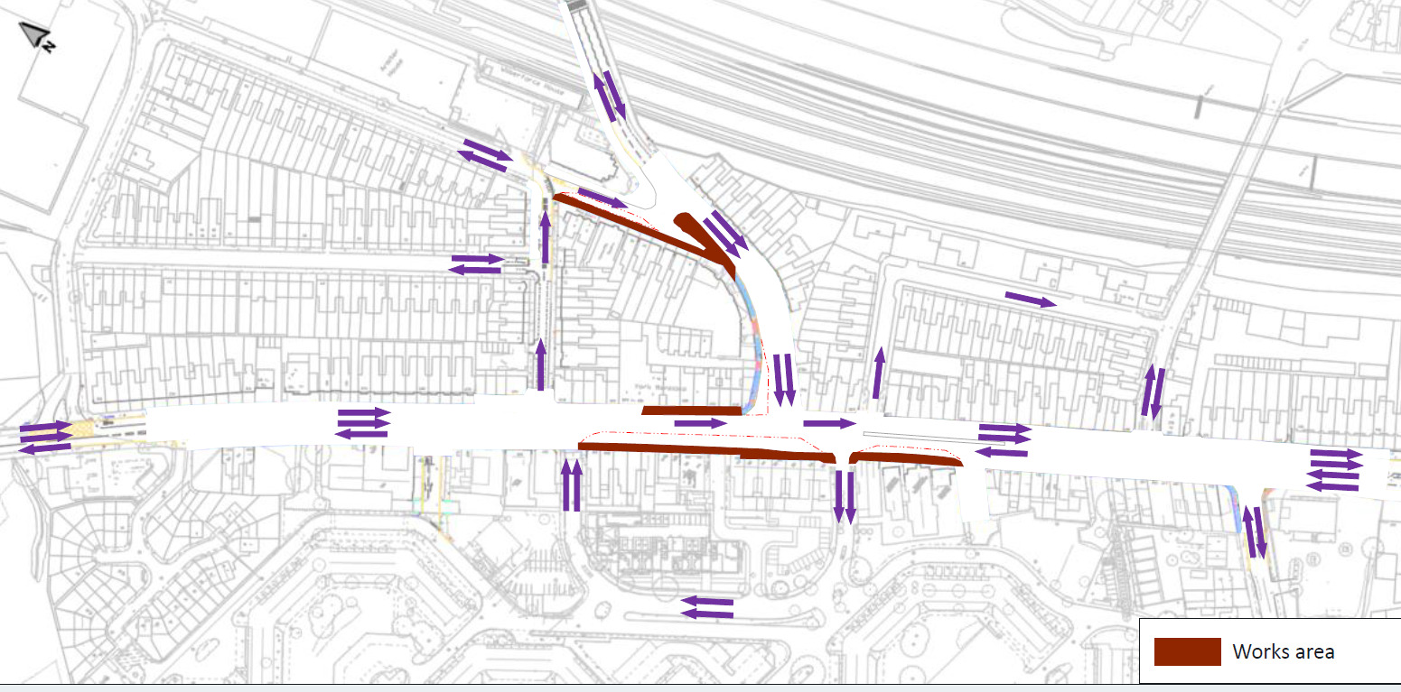Construction progress plan thumbnail for Feb 2025